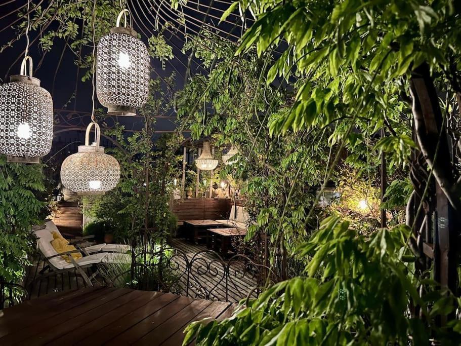 Superbe Duplex Paris-rooftop Vue Panoramique Appartement