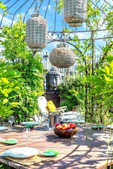 Superbe Duplex Paris-rooftop Vue Panoramique Appartement