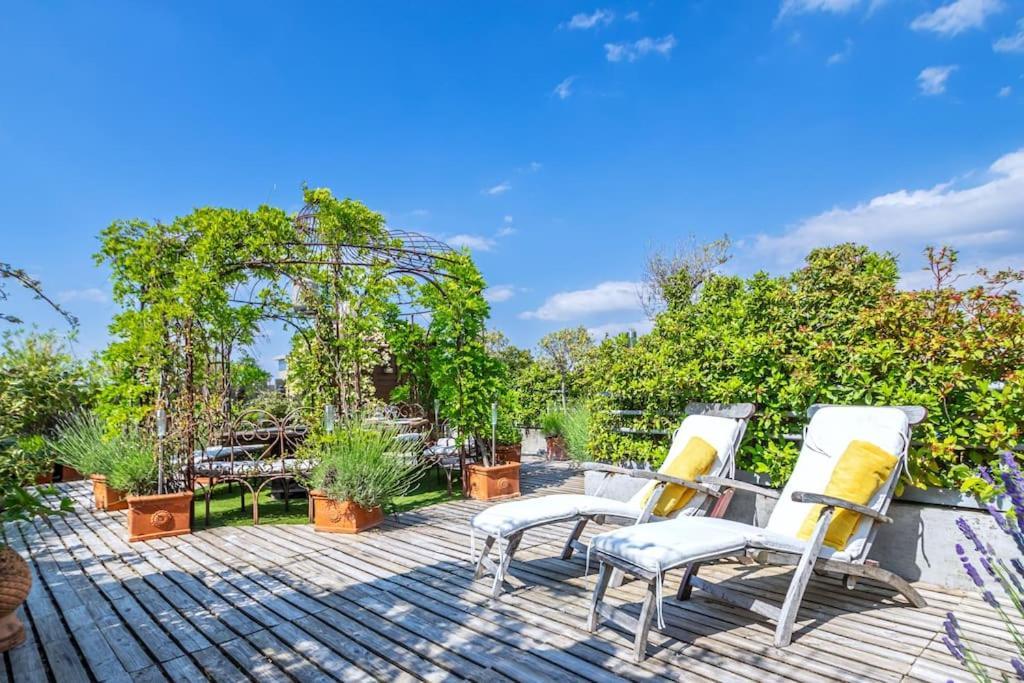 Superbe Duplex Paris-rooftop Vue Panoramique Appartement