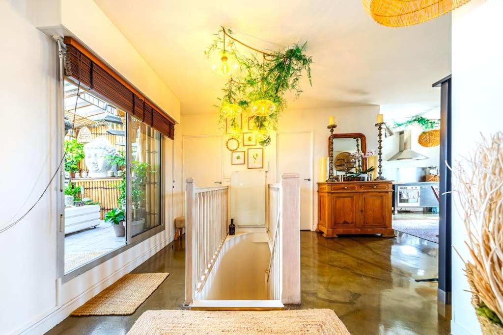 Superbe Duplex Paris-rooftop Vue Panoramique Appartement