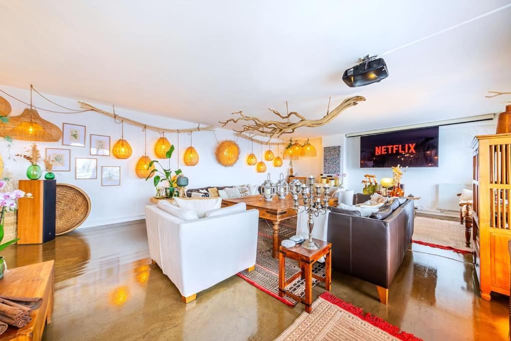 Superbe Duplex Paris-rooftop Vue Panoramique Appartement Parijs