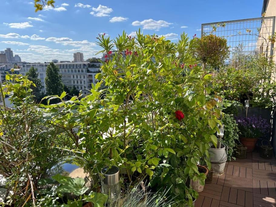 Superbe Duplex Paris-rooftop Vue Panoramique Appartement